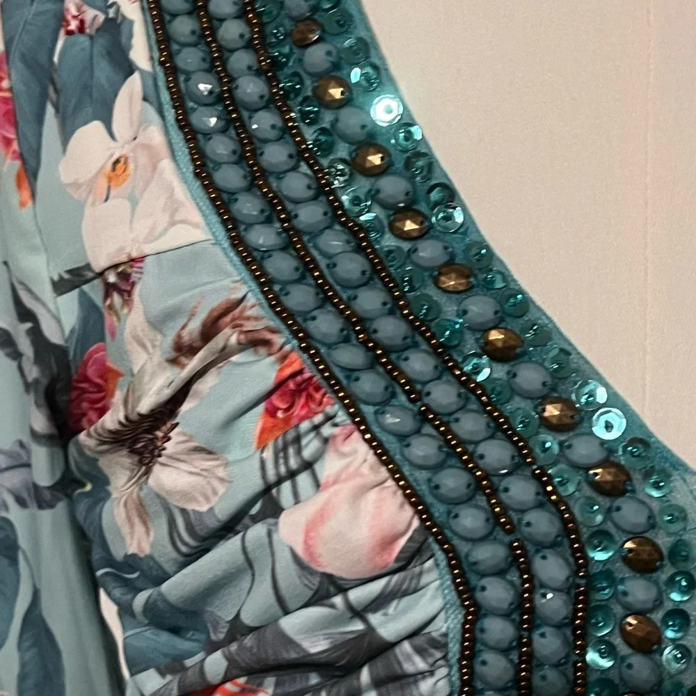 Boston Proper Floral Top - Picture 5 of 7